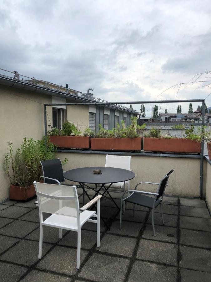 2-Zimmerwohnung Mit Dachterrasse In Seenahe 브레겐츠 외부 사진
